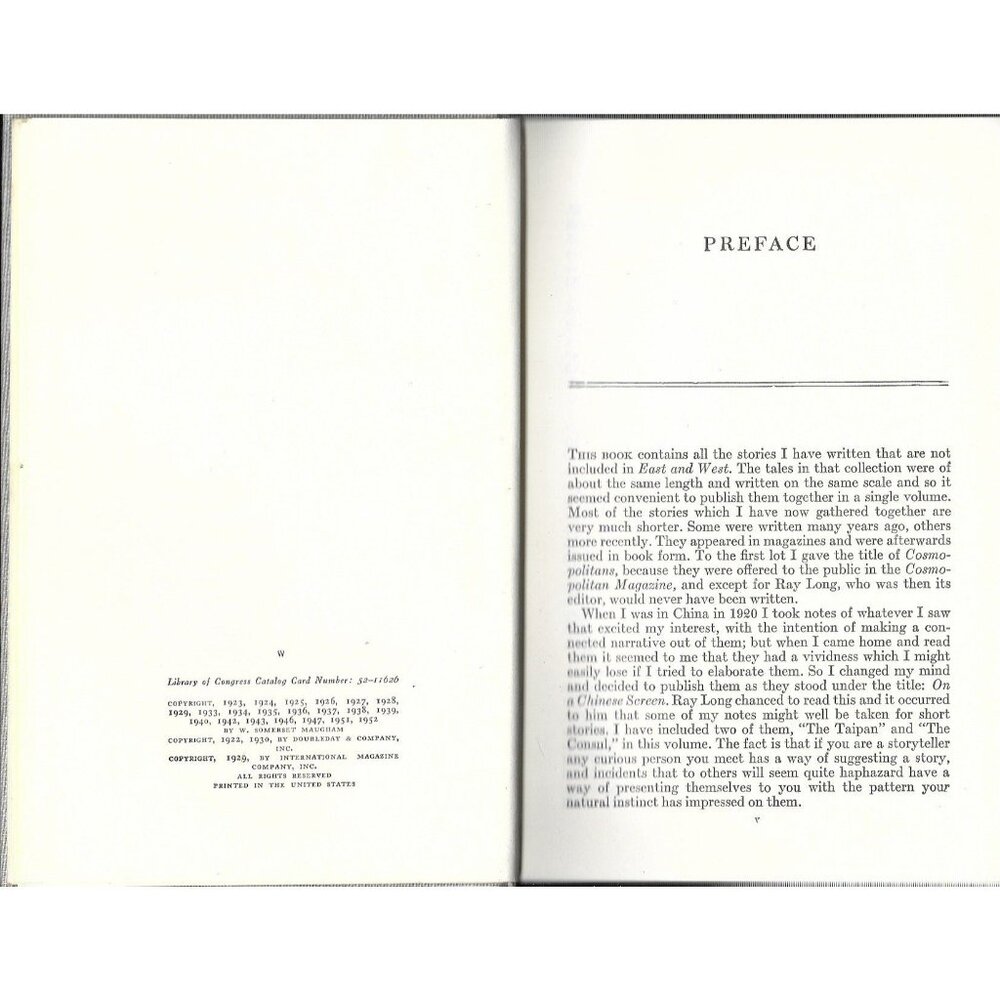 Complete Short Stories of W. Somerset Maugham 2-Vol HC Slipcase Doubleday 1934 - Picture 13 of 16